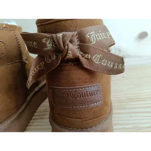 Juicy Couture Women's Olden Platform Booties | Brown Suede | Size 5 US Winter thumbnail 8