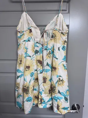 Floral Free People Dress Mini thumbnail 3
