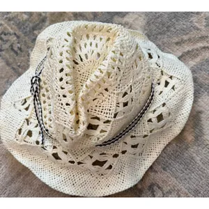 Melrose & Market Straw Hat Natural One Size NWT thumbnail 2