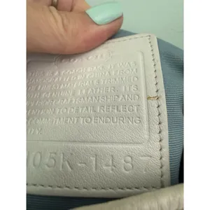Coach Signature Stripe Buckle Crossbody Shoulder Bag‎ 1487 Khaki White Y2K thumbnail 10