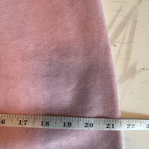Vintage Blassport Bill Blass Ultrasuede Skirt 10 Pink A Line Midi 70s 80s Retro thumbnail 8