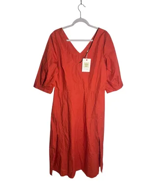 Parterre MARGOT DRESS in poppy 4 nwt thumbnail 5