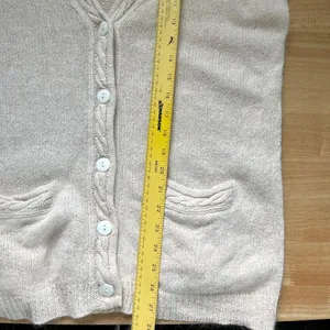 Segue Women's Cream and Tan Cardigan thumbnail 6