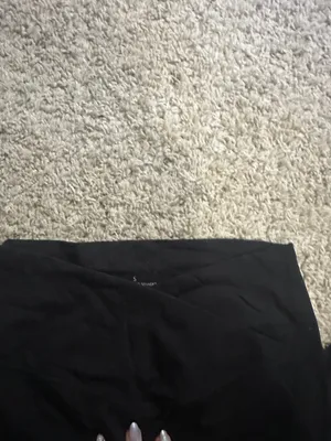 Amazon Flare Leggings Crossover Black thumbnail 3