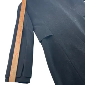 Jones New York Women Black Wool Blend Car Coat Overcoat JWMA9143 Size 14‎ thumbnail 11