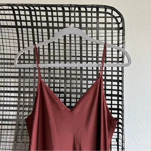ALLSAINTS Hera satin slip dress thumbnail 2