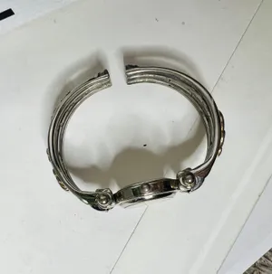Collezie Silver Elephant Cuff Watch thumbnail 7