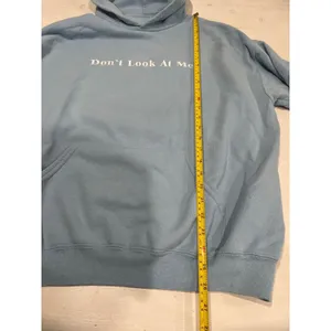 Oversized Hoodie Pullover Sweatshirt Don't Look At Me One Size‎ thumbnail 7