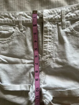 TNA White Shorts Aritzia Denim thumbnail 4