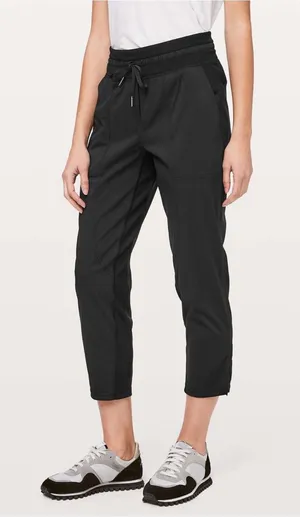 Lululemon Dance Studio Crop *25" Black Womens Size 4 thumbnail 1