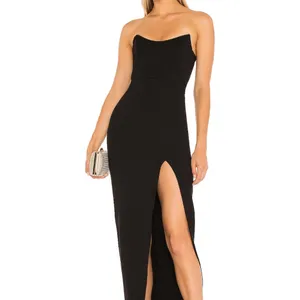 RYLEIGH STRAPLESS MAXI DRESS
Size XS 
Black thumbnail 3