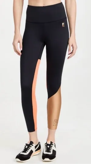 PE Nation High Rise Logo 7/8 Leggings Small Streetwear Blockette‎ Gorpcore Gym thumbnail 1