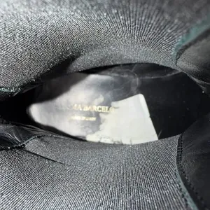 Paloma Barcelo Made in Spain Black Leather Boots Size 38 thumbnail 4