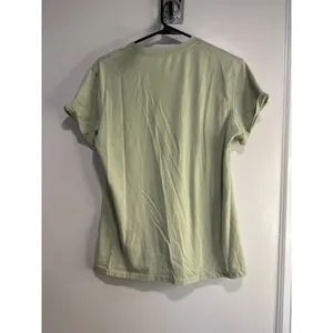 Harley Davidson Biker Graphic T-Shirt Sz:M Sage Green Distressed Cotton Tee thumbnail 2