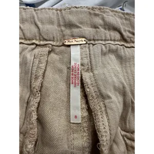 Free People All Yours Micro Shorts Sz:8 Light Brown utility-inspired cargo style thumbnail 14