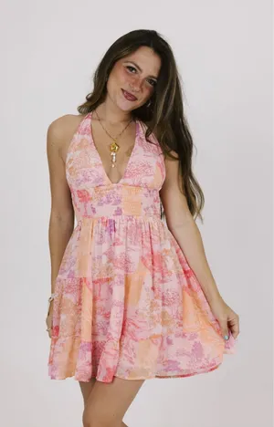 Grey Bandit halter dress thumbnail 1