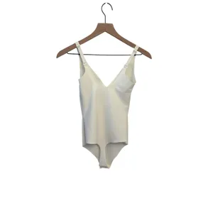 Skims Body Plunge Bodysuit Ivory Large New with tags Authentic thumbnail 2