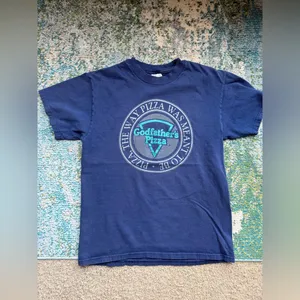 Vintage 1997 Godfather’s The Way Pizza Was Meant To Be logo T-shirt, size medium thumbnail 9
