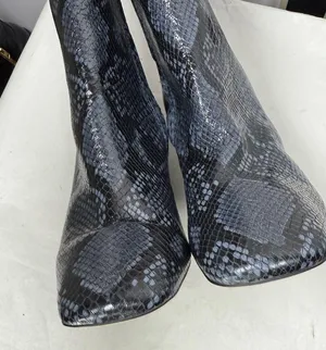 Sam Edelman Codie Bootie in Marina Blue Snakeskin Sz 9 thumbnail 13