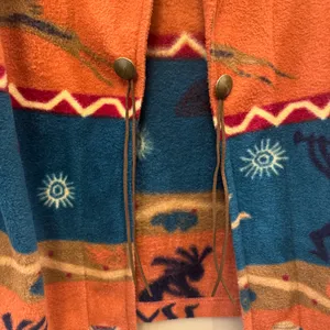 Lake Matley fleece jacket no size tag.‎ See pics for measurements. Aztec thumbnail 2