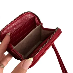 Steve Madden Red Quilted Wallet thumbnail 3