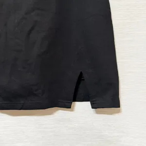 Princess Polly Ravyn Skort Black Mini Skirt Side Slit High Waisted US 6 NEW thumbnail 4