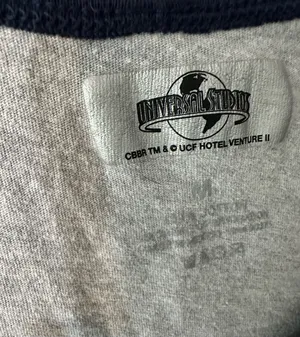 Universal studios tank top is a size medium. thumbnail 2