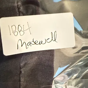 Madewell Wrap Top in Black Denim Size Small in Color Ashbury thumbnail 14