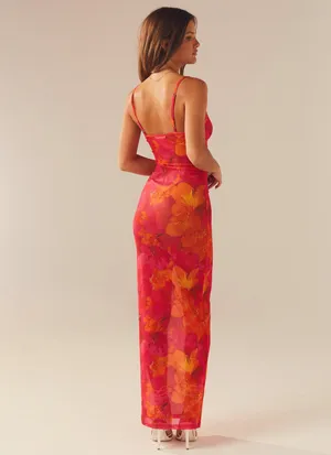Peppermayo Love On The Run Maxi Dress- Floral Sun thumbnail 4