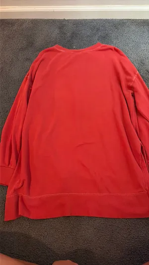 Orange /red old navy sweat shirt  thumbnail 2