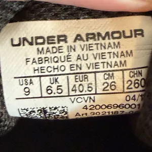Under Armour Ripple Mesh Fly Knit Sneakers Women’s Size 9 Gray Black thumbnail 2