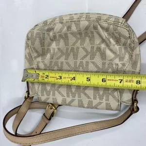 Michael Kors White Leather Crossbody Bag thumbnail 3