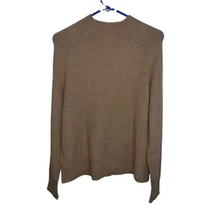J. Crew Rollneck Sweater Supersoft‎ Yarn Wool Alpaca Blend Small New Brown Hole thumbnail 5