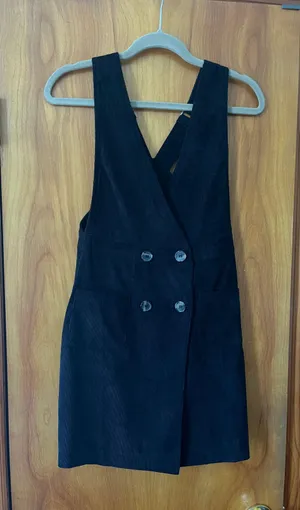 Nasty Gal Corduroy Overall Dress thumbnail 1