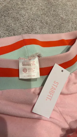 Starfit Pink Terry Sweatpants thumbnail 3
