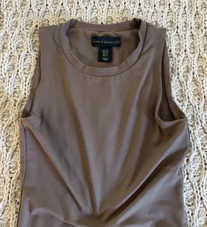 House of Harlow Taupe contour bodysuit thumbnail 1