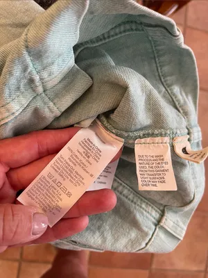 Madewell Mint Green Sleeveless Denim Button-Front Mini Dress size 4 thumbnail 6