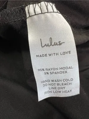 Lulus Glory of Love Black Shift Dress Size Medium NWT thumbnail 9