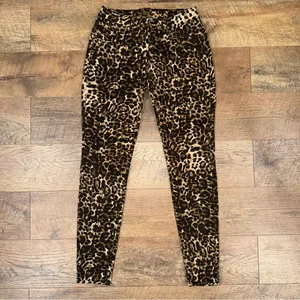 Jennifer Lopez Cheetah Print Skinny Jeans thumbnail 2