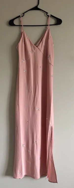 A New Day Pink Slip Dress thumbnail 1