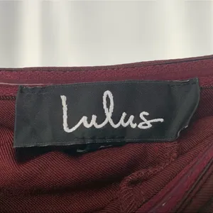 NWT Lulus‎ Kiani Strapless Bodycon Dress in Burgundy Size Medium thumbnail 4