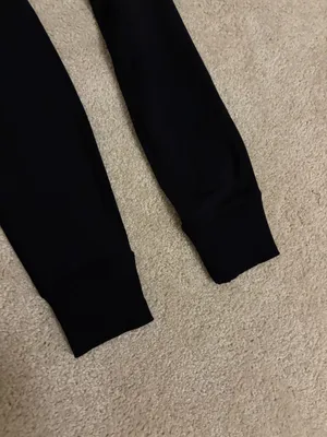 Avalanche Jogger Leggings Black Pockets Drawstring Waist thumbnail 2