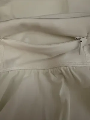SPANX White Athletic Skort with Built-In Shorts thumbnail 5