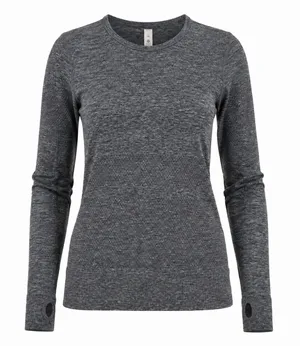 Lululemon Swiftly Tech Long Sleeve Gray Space Dye Athletic Gorpcore Womens 10 thumbnail 1