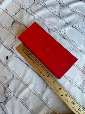Fendi Red Sunglasses Box Unisex Storage Designer thumbnail 6
