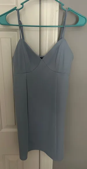 pacsun blue mini dress thumbnail 1