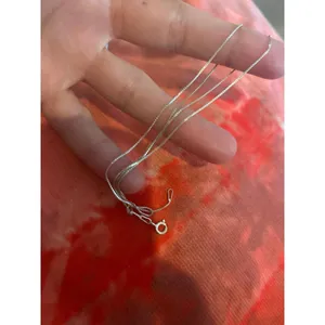 B309 19.5inch 925 sterling silver thumbnail 2
