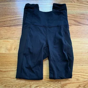 Lululemon black and blue leggings thumbnail 1