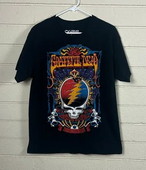 Grateful Dead Black Band Tee size L thumbnail 1
