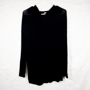 Beyond‎ Yoga Black Modal Lightweight Go Getter Hoodie thumbnail 2